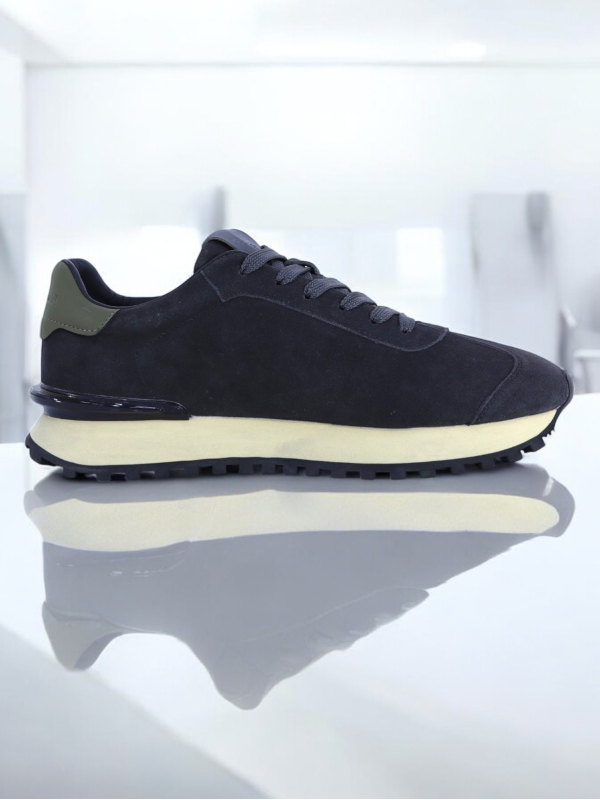 Emporio Armani Navy Sneakers